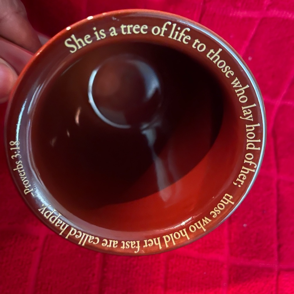 #33 Inspirational Brown Mug - Picture 3 of 5